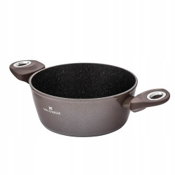 Garnek tradycyjny z pokrywką 20 cm 2,4 l Valdinox Explore indukcja gaz