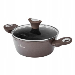 Garnek tradycyjny z pokrywką 20 cm 2,4 l Valdinox Explore indukcja gaz
