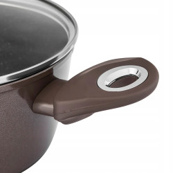Garnek tradycyjny z pokrywką 20 cm 2,4 l Valdinox Explore indukcja gaz