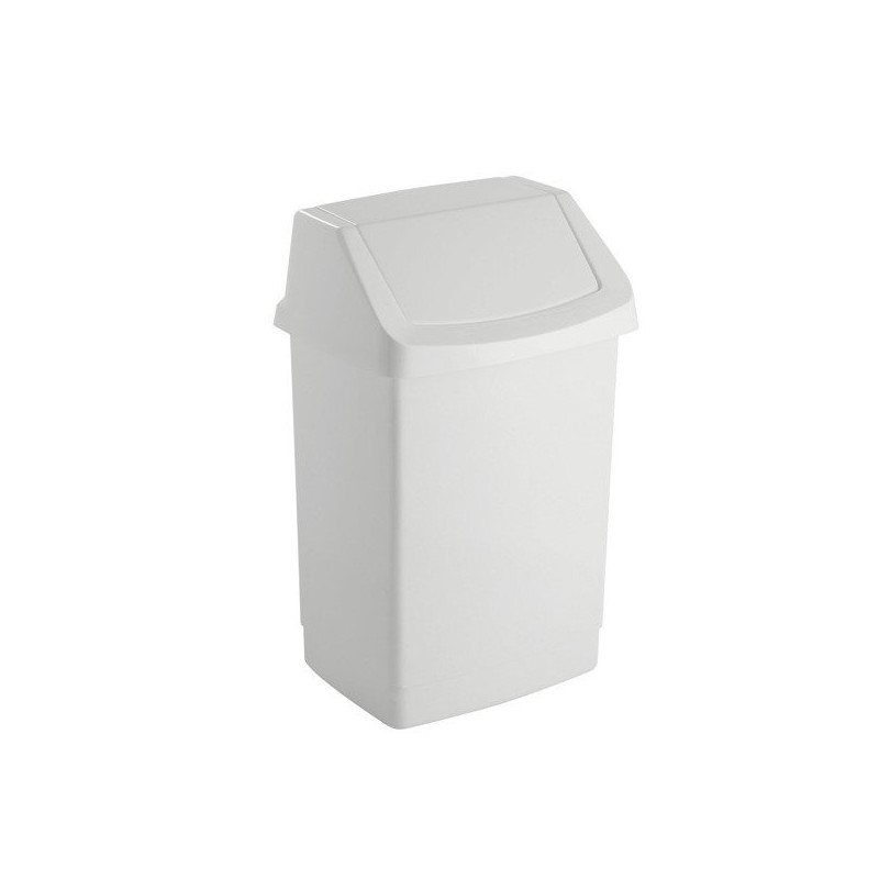 KOSZ UCHYLNY CLICK IT 25L BIAŁY