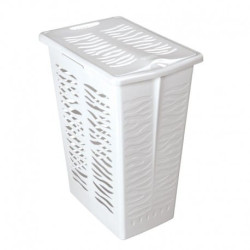 Kosz na bieliznę Zebra 30 L BIAŁY