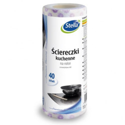 ŚCIERKI UNIWERSALNE NA ROLCE 40SZT STELLA