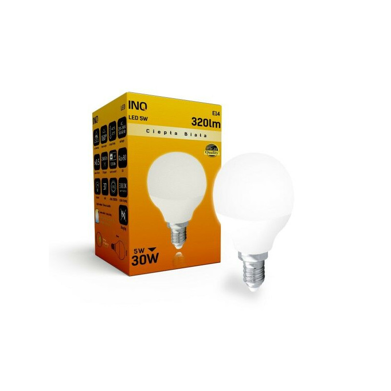 ŻARÓWKA P45 E14 LED 5 KULKA 323LM 3000K