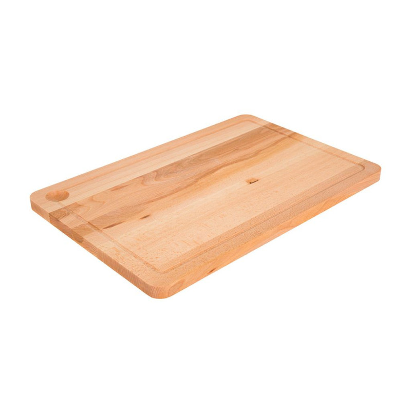 Deska do krojenia drewniana prostokątna Woody 45 x 30 cm DOMOTTI