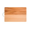 Deska do krojenia drewniana prostokątna z metalową rączką Woody 30 x 20 cm DOMOTTI