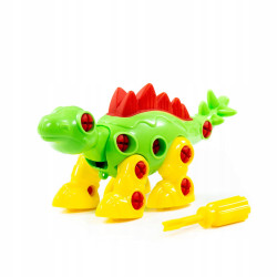 Klocki-dinozaur "Stegozaur" (30 elem.) (w woreczku)