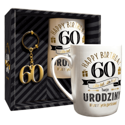 SET STO LAT KUBEK   BRYLOK 60 URODZINY