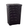 CURVER Kosz na bieliznę RATTAN 60l, Ciemny brąz