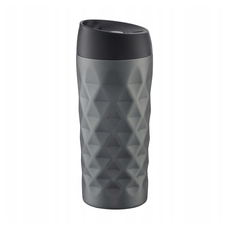 DIAMOND KUBEK TERMICZNY 400ML SILVER