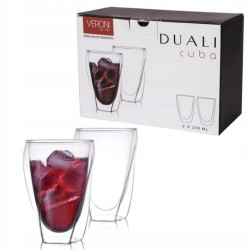 DUALI SZKLANKI TERMICZNE 250ml CUBA 2el