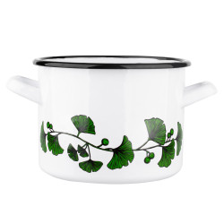 GINKO GARNEK PROSTY 5.8L ŚR.22CM WYS.16CM BIAŁY