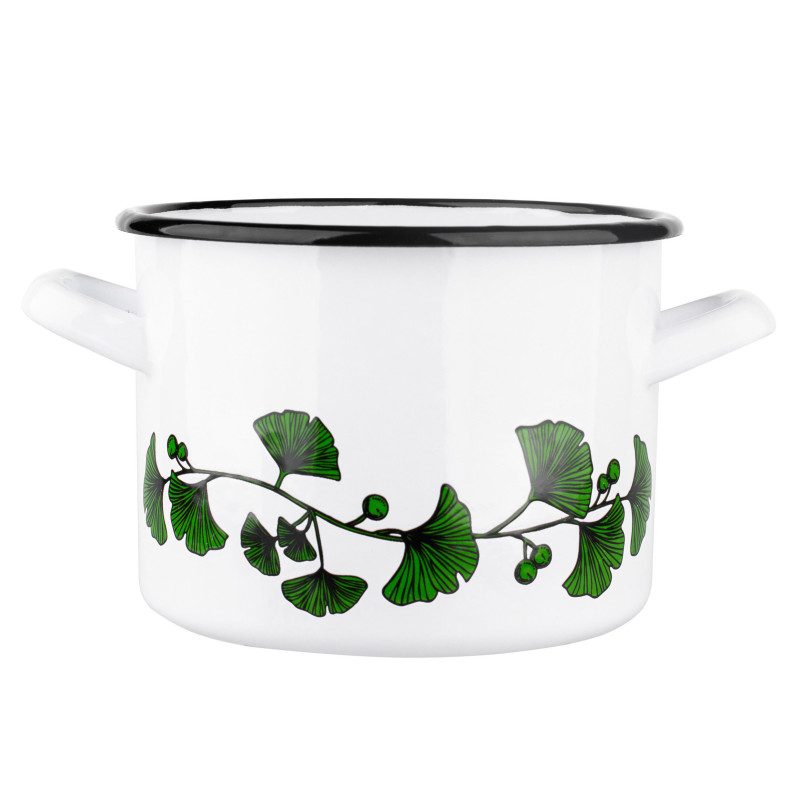 GINKO GARNEK PROSTY 5.8L ŚR.22CM WYS.16CM BIAŁY