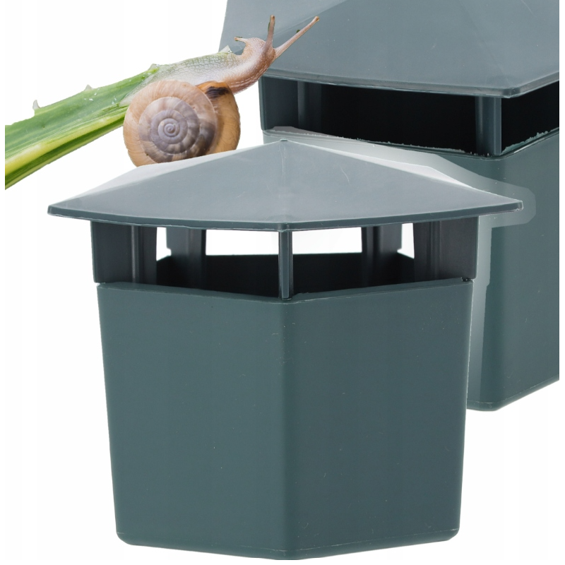 PUŁAPKA NA ŚLIMAKI PLASTIKOWA WIELOKROTNEGO UŻYTKU OCHRONA ROŚLIN