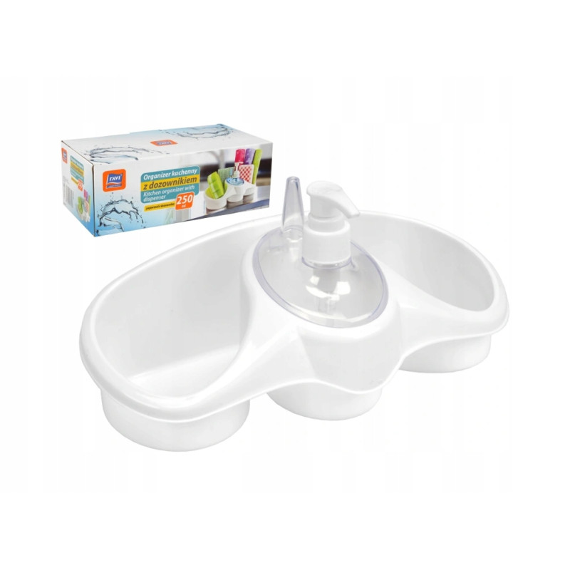 Organizer kuchenny z dozownikiem 250 ml