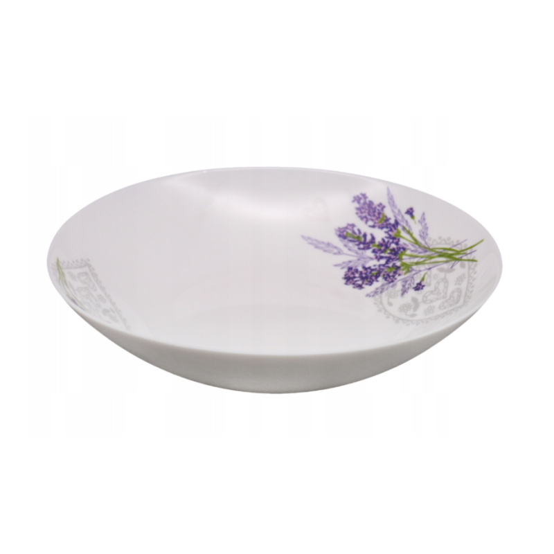 Talerz obiadowy głęboki 20 cm ESMENE Lawenda