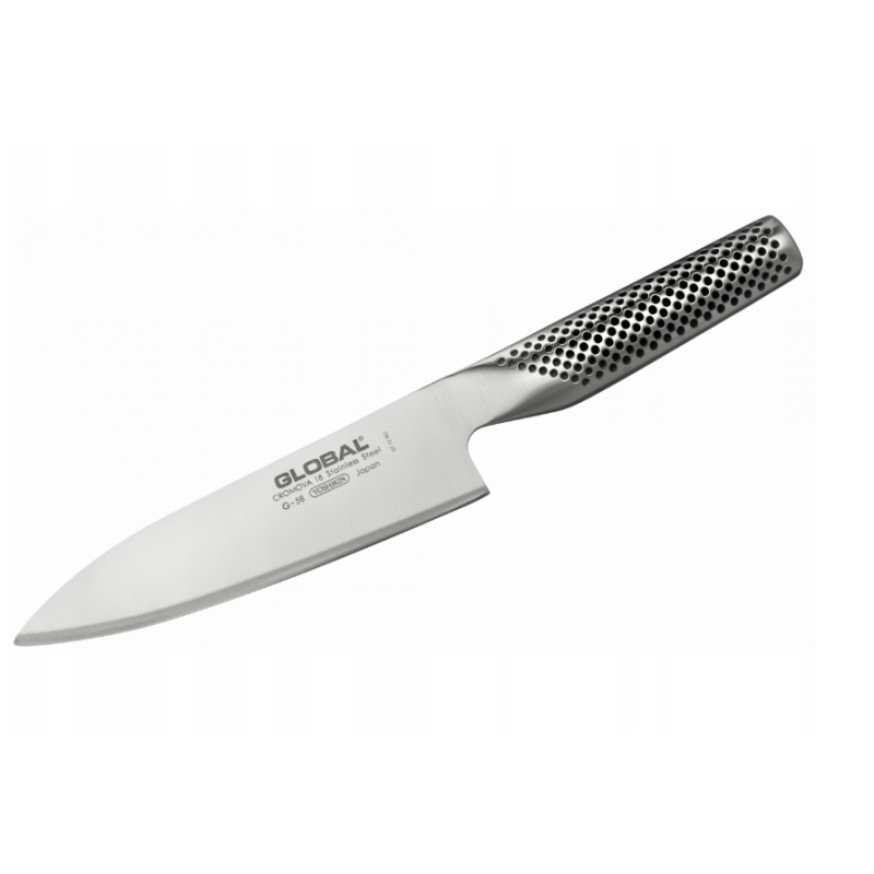 Nóż Szefa Kuchni Global G-58 - 16 cm, Stal Cromova 18