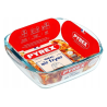 PYREX do AIR FRYER Naczynie Żaroodporne Pojemnik Kwadratowe 20x17x6cm 1L