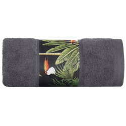 TUKAN RĘCZNIK 70x140 STALOWY