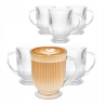 Szklanki kubki do kawy i herbaty szklane Altom Design Selena 500 ml 6 szt