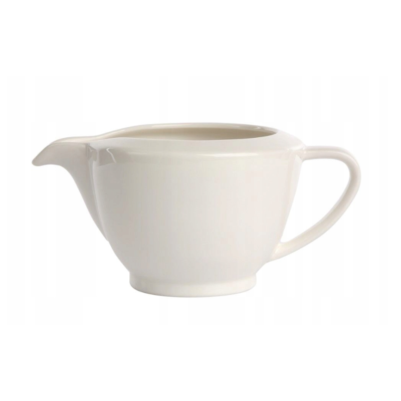 Sosjerka porcelanowa MariaPaula Nova Ecru 350 ml Polska porcelana