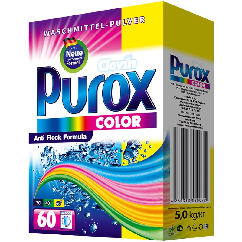 Clovin Purox Color Proszek do prania uniwersalny