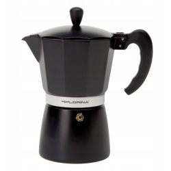 KAWIARKA ALUMINIOWA MACCHIATO FLORINA 300 ML NA 6 FILIŻANEK