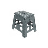 Taboret składany 150kg ALEX 32cm SZARY
