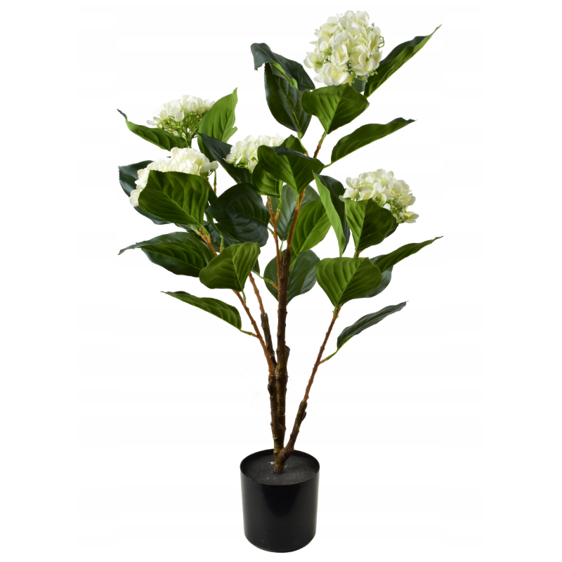 Kwiat sztuczny Hortensja 80cm w doniczce VIRIDIS