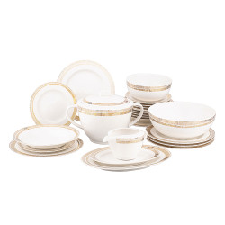 MARIAPAULA ECRU NOVA SOLARIS ZESTAW OBIADOWY 6/24