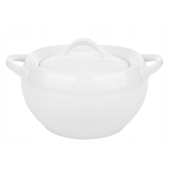 Waza porcelanowa Florina Moss 3,5 l ecru - Durable, do zmywarki i mikrofali