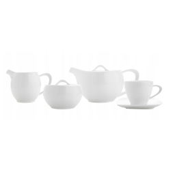 Komplet Do Kawy Florina Moss 6 Filiżanek 300ml Porcelana na Prezent
