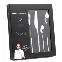 Komplet sztućców Astoria Flock 16el na 4 os. PREZENT nowoczesne eleganckie