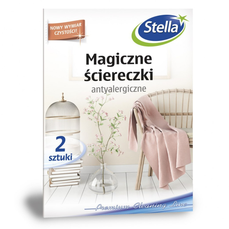 MAGICZNE ŚCIERECZKI DLA ALERGIKÓW 2SZT STELLA