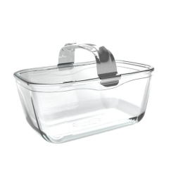 PYREX do AIR FRYER Naczynie Żaroodporne Pojemnik UCHWYT 20X14X9/1,5L
