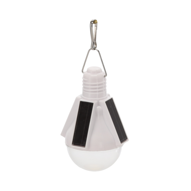 LAMPA SOLARNA ŻARÓWKA LED ZIMNY BIAŁY MIX KOLORÓW