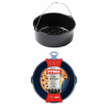 Koszyk pojemnik metalowy z uchwytem do AIR FRYER 20x19cm 1,6L PYREX okrągły