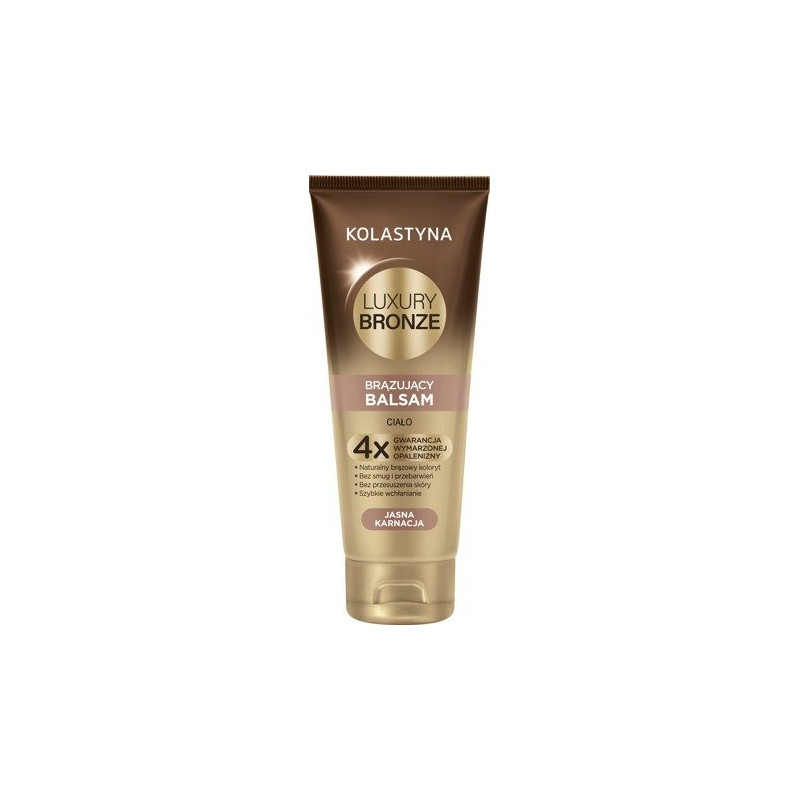 Kolastyna Balsam do ciała brązujący do jasnej karnacji 200ml
