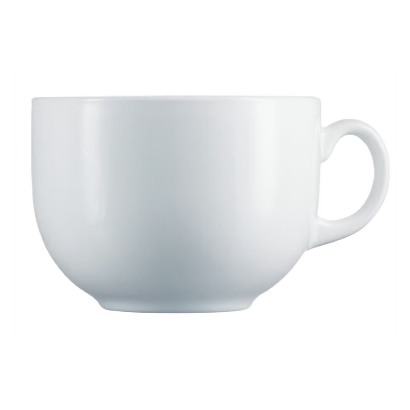 Filiżanka do herbaty duża Jumbo 500 ml biała LUMINARC