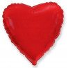 Balon foliowy Serce czerwone 46cm NA HEL