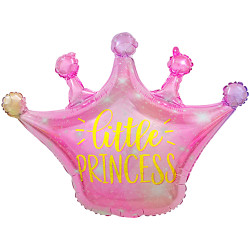 Balon foliowy Korona Little Princess 63x50 cm
