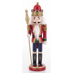 FIGURKA DZIADEK DO ORZECHÓW 25,5x6,5x5,5