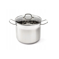 FLORINA Garnek nierdzewny Gastro prosty 26 cm 10,5 l