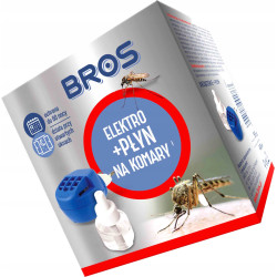 Bros Elektro na komary urządzenie + płyn 40 ml
