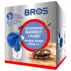 Bros Elektro na komary urządzenie + płyn 40 ml
