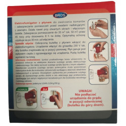 Bros Elektro na komary urządzenie + płyn 40 ml