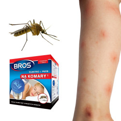 Bros Elektro na komary urządzenie + płyn 40 ml