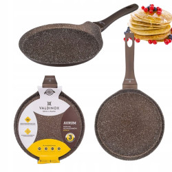 Patelnia do naleśników nieprzywierająca indukcja gaz Valdinox Aurum 24 cm