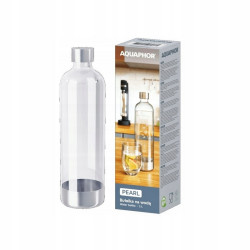 Butelka na wodę do saturatora 1l AQUAPHOR PEARL do gazowania wody