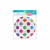 TALERZYKI PAPIEROWE PINK DOTS 18cm 6szt kropki