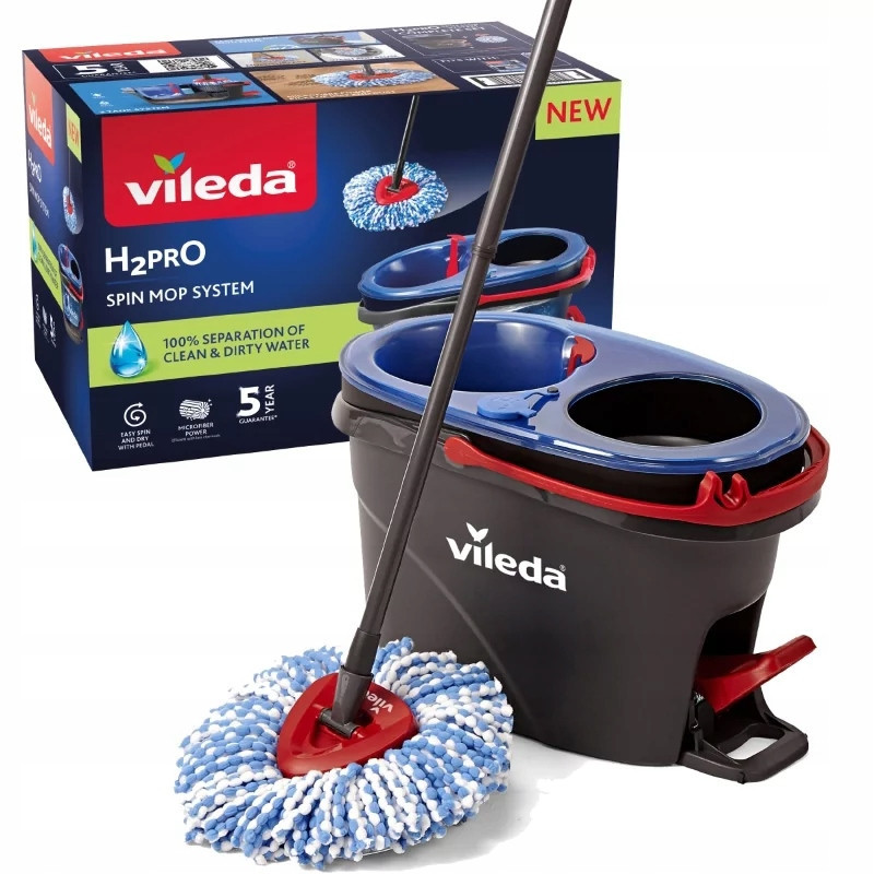 VILEDA MOP OBROTOWY H2pr0 2 komorowy